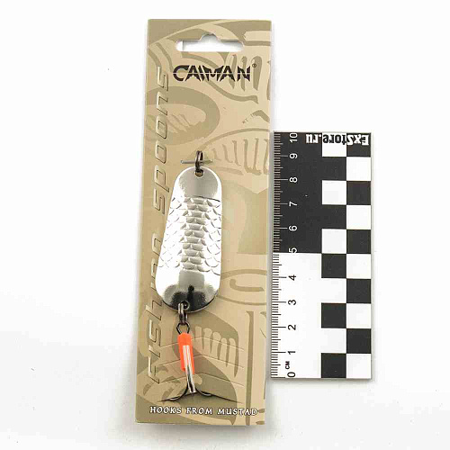 Блесна колеблющаяся Caiman Gnom 18гр 6см цвет CN01 (5шт в упак.)