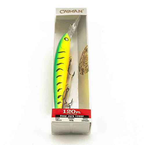Воблер Caiman Deep Jerk 120SP 23g 3-6м цвет СМ60