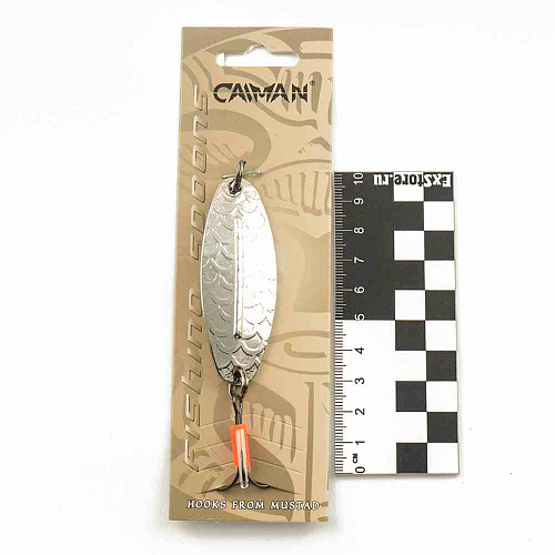 Блесна колеблющаяся Caiman Long Board 18гр 7см цвет CN01 (5шт в упак.)