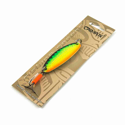 Блесна колеблющаяся Caiman Long Board 18гр 7см цвет CN37 (5шт в упак.)