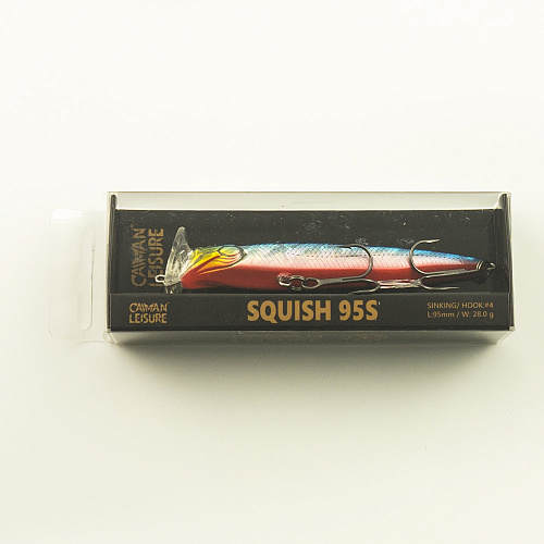 Воблер Caiman Squish 95S 28g sinking цвет СA02