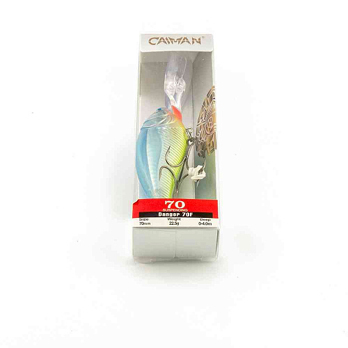 Воблер Caiman Danger 70F 22,5g 4м цвет СМ173