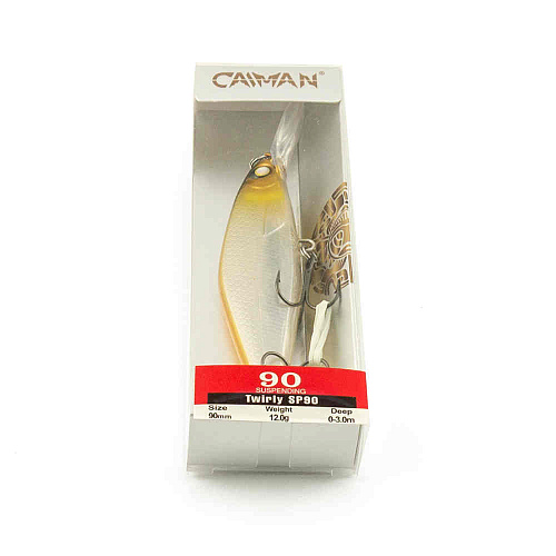 Воблер Caiman Twirly 90SP 12g 3м цвет СМ154