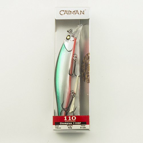 Воблер Caiman Champion 110SP 16,5g 1,5м цвет СМ136