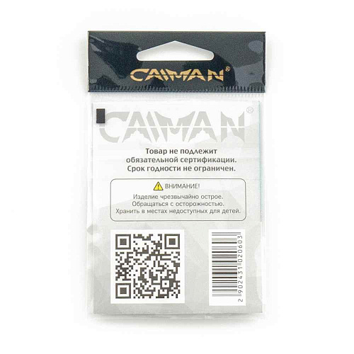 Крючки Caiman CarpTeflon №6 13000