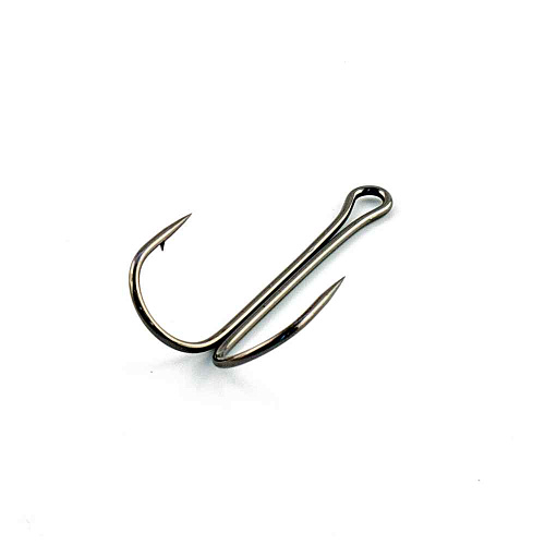 Крючки двойники Caiman Salmon Double up eye hook №3/0 (50 шт в упак) 14301