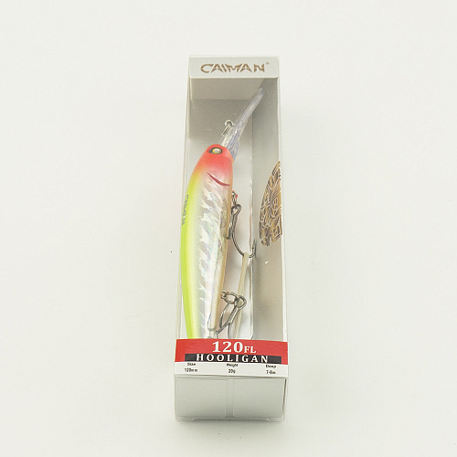 Воблер Caiman Hooligan 120F 20g 7-9 м цвет СМ304