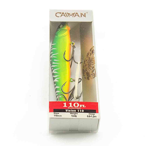 Воблер Caiman Vision 110SP 14g 0,8-1.2м цвет СМ80