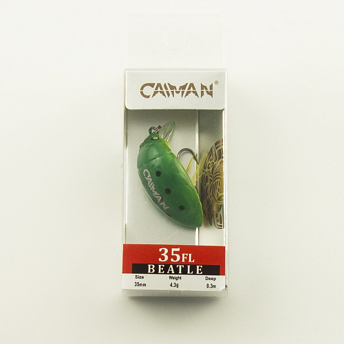 Воблер Caiman Beatle 35F 4,3g 0,3м цвет СМ104