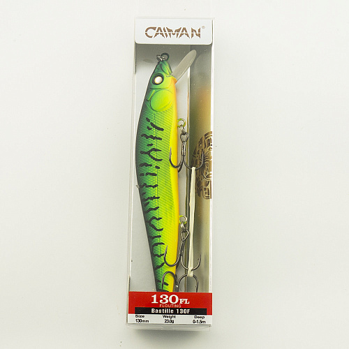 Воблер Caiman Bastille 130F 23g 1,5м цвет СМ126