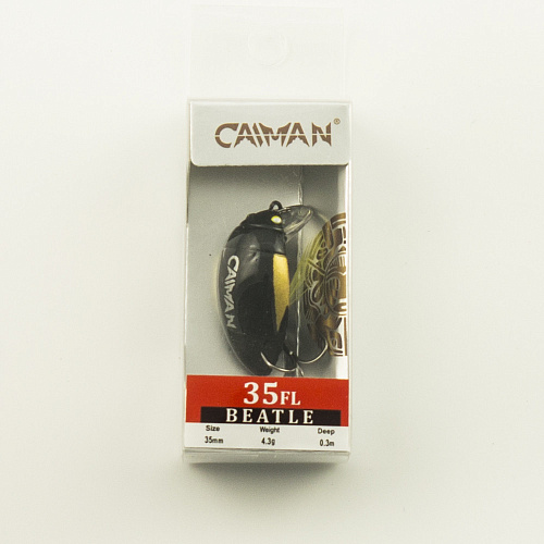 Воблер Caiman Beatle 35F 4,3g 0,3м цвет СМ106