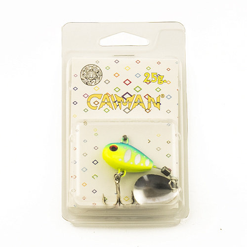 Тейл-спиннер Caiman PM259 25g цвет_12 (фасовка 5 шт)