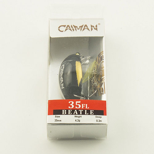 Воблер Caiman Beatle 35F 4,3g 0,3м цвет СМ106