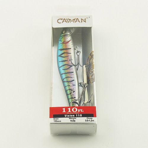 Воблер Caiman Vision 110SP 14g 0,8-1.2м цвет СМ87