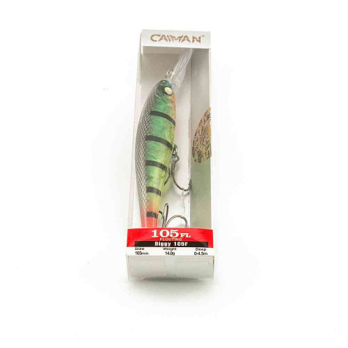 Воблер Caiman Biggy 105F 14g 4,5м цвет СМ203