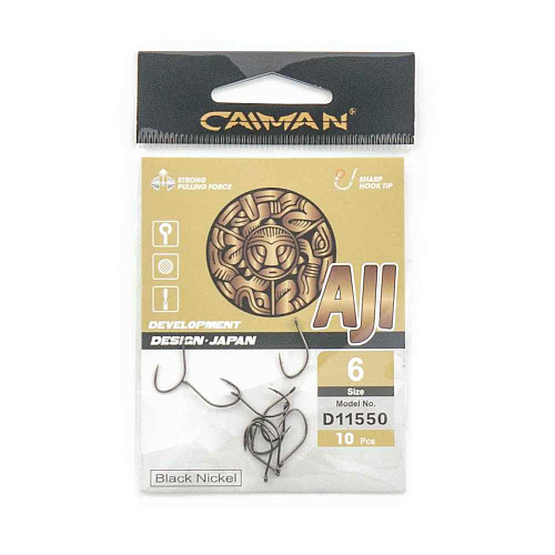 Крючки Caiman AJi №6 11550
