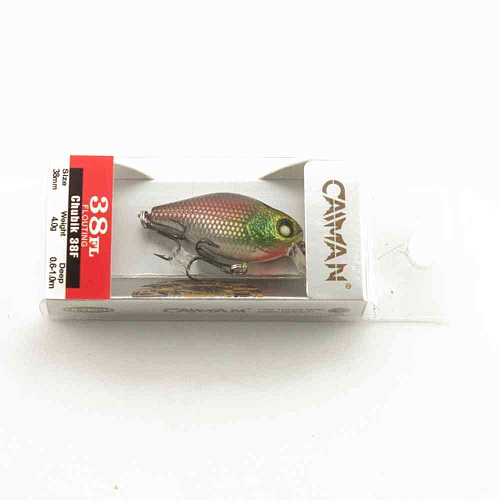Воблер Caiman Chubik 38F 4g 0,6-1м цвет СМ104