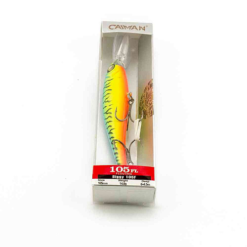 Воблер Caiman Biggy 105F 14g 4,5м цвет СМ202