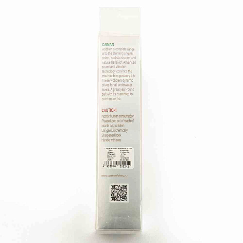 Воблер Caiman Long dipper minnow 130F 27g 5м цвет СМ224