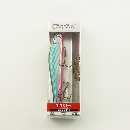 Воблер Caiman Vision 110SP 14g 0,8-1.2м цвет СМ88