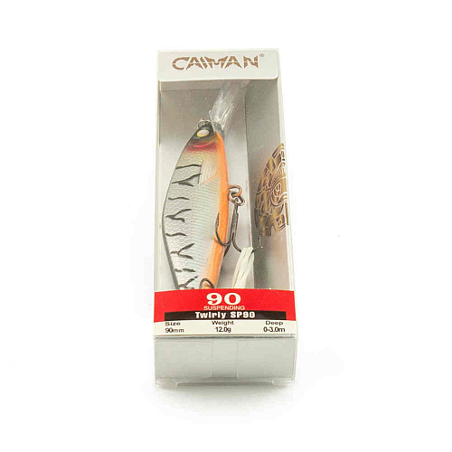 Воблер Caiman Twirly 90SP 12g 3м цвет СМ151