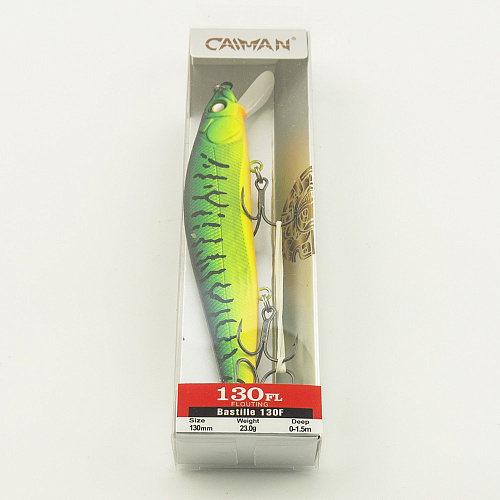 Воблер Caiman Bastille 130F 23g 1,5м цвет СМ126