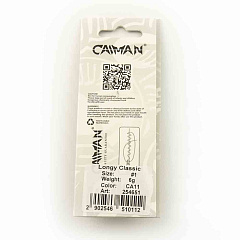 Блесна вращающаяся Caiman Longy classic 6гр #1 цвет CA11 (5шт в упак.)