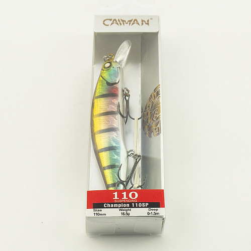 Воблер Caiman Champion 110SP 16,5g 1,5м цвет СМ135