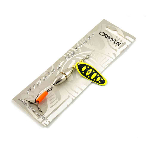 Блесна вращающаяся Caiman Oval core 20гр #6 цвет CA16 (5шт в упак.)