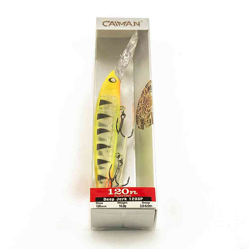 Воблер Caiman Deep Jerk 120SP 23g 3-6м цвет СМ61