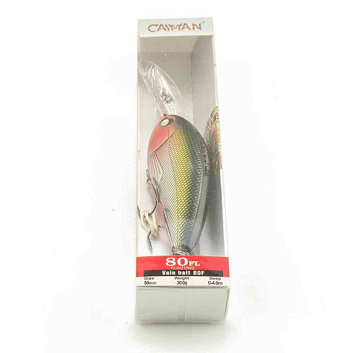Воблер Caiman Vain bait 80F 30g 4м цвет СМ310