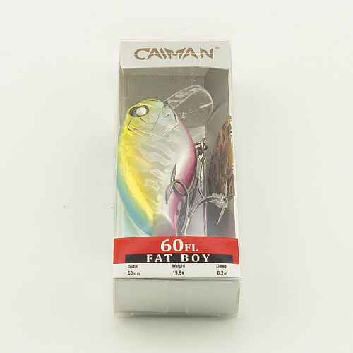 Воблер Caiman Fat Boy 60F 19,5g 0,2м цвет СМ952