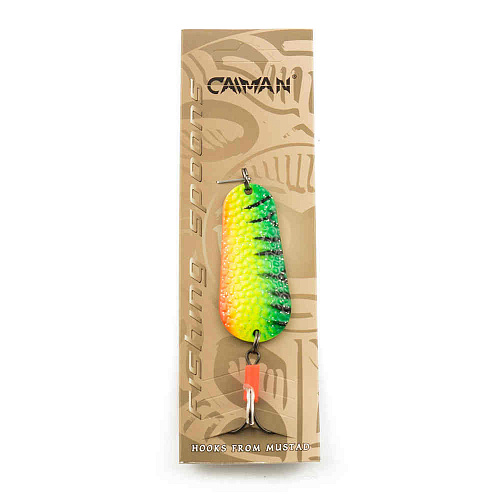 Блесна колеблющаяся Caiman Gnom 18гр 6,0см цвет CN40 (5шт в упак.)
